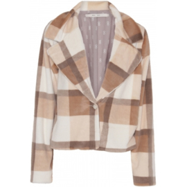 Costamani - Nuka Coat - check off - camel