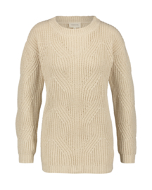 Mara May - Pull fantasy knit - Sand