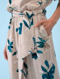 CRISTINA BARROS - Blouse blue flowers