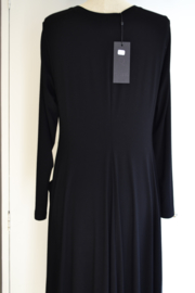 QNeel - Jersey lange jurk - Zwart