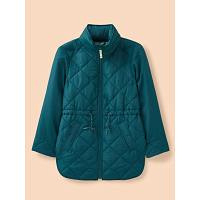 whitestuff - Emilia Quilted Coat - Teal