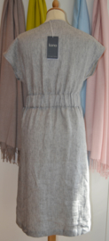 Lana - linnen dress - light grey