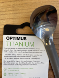 Titanium Long spoon Optimus (lepel)