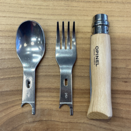 Opinel Picnic bestekset (inclusief mes)