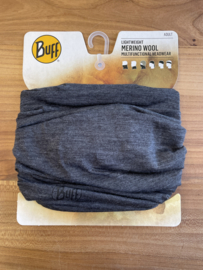 Lightweight Merino Wool Buff Solid Grey