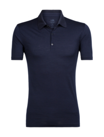 Tech Lite SS Polo Midnight Navy