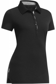 Tech Lite SS Polo Black/Metro