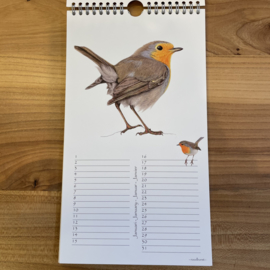 Verjaardagskalender Vogels