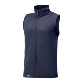 Woolpower Vest with full zipper, 400 gr Dark Navy (unisex)