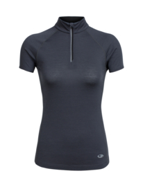 Comet Lite SS Half zip Monsoon/Black