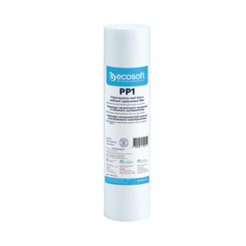 Ecosoft 1 micron PolyPropylene  PP melt blown sediment filter 2.5"x10" CPV25101ECO