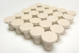 Achilles Aragonite Frag Plugs  100 pieces