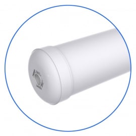 Aquafilter In-line Carbon filter 2,5"  met 1/4" NPT aansluitingen  AICRO-L-AQ