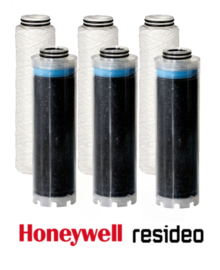 3 x  Honeywell |Resideo Braukmann FF20DMF / FF20GAC | Regenwaterfilters voor FF40 / FF60 (AX)