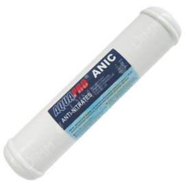 Aquapro inline 2,5" Nitraat filter met quick connect aansluitingen