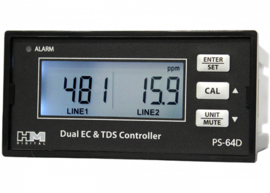 HM digital PSC-64D: Dual Display, Dual Line EC/TDS Monitor w/ 4-20mA Output