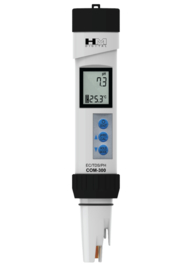 HM digital  COM-300  Waterproof Professional Series pH/EC/TDS/Temp Meter  (inclusief bebat administratieve /milieubijdragen 2 x 0,53 euro)