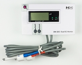HM DM-2EC Dual In-Line EC meter Deluxe  (inclusief bebat administratieve /milieubijdragen 2 x 0,53 euro)