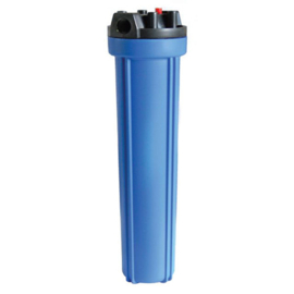 Aquapro Filterhuis blauw 20"
