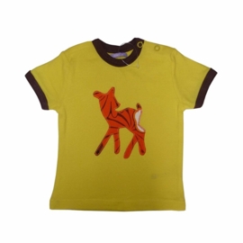 T-shirt Bambi geel