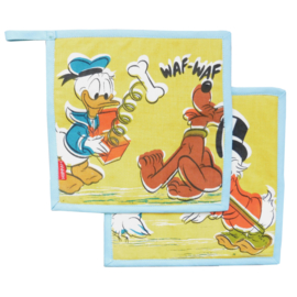 Pannenlappen Donald Duck Walt Disney retro vintage