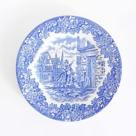 Plat bord Delftsblauw