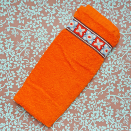 Oranje gastendoekje retro vintage