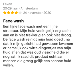 N2 Face Wash 30 ml | PH neutral met melkzuur | Rosenberg Skin Clinic®