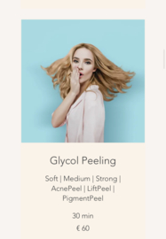 Glycol Peeling