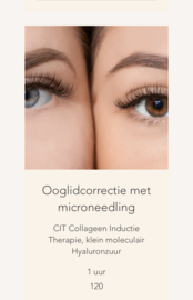 Ooglidcorrectie met microneedling