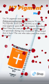 N 7 | PIGMENT |  pigment solution serum | Rosenberg Skin Clinic®