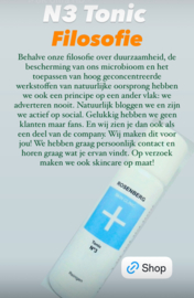 N 3 TONIC | PH toner  150 ml | Rosenberg Skin Clinic®