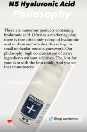 N 5. 100% Hyaluronic Acid | Hydration booster | Rosenberg Skin Clinic®