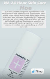N 6.  24 Hour Skin Care | squalaan olie met Zink  | Rosenberg Skin Clinic®
