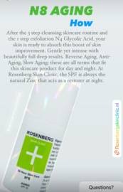 N 8  | AGING | Anti Aging serum |  Rosenberg Skin Clinic®