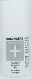 N2 Face Wash 30 ml | PH neutral met melkzuur | Rosenberg Skin Clinic®
