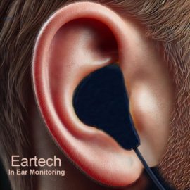 Eartech maßgefertigte In-Ear Monitor (I.E.M) Systeme.