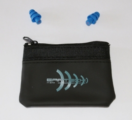 Proteccion de oido Aviones tapones (azul) Paquete doble.