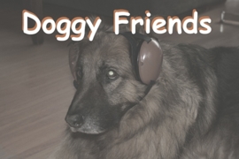 Protezione dell'udito per cane.