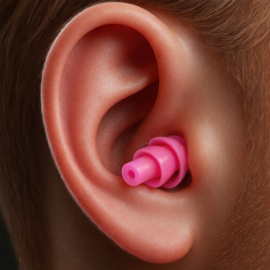 Uniplug Sleep (pink) dual pack.