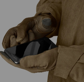 Härkila Power Stretch Gloves Willow Green touchscreen handschoenen maat L