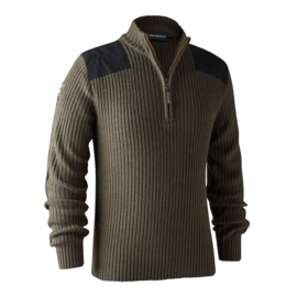 Deerhunter Rogaland Knit  with Zip Neck herentrui