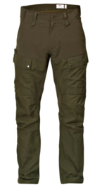 Fjällraven Lappland Hybrid Trousers Dark Olive herenbroek maat 58