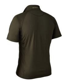 Deerhunter Excape Insulated T-shirt Zip-neck Art Green shirt