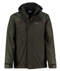 Jack Wolfskin Echo Lake 3in1 heren jas