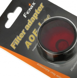 AOF-L  filter voor de Fenix zaklampen groen of rood
