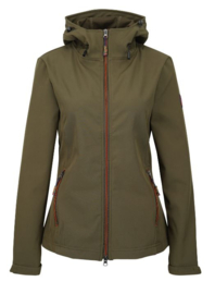Hubertus dames softshell jas