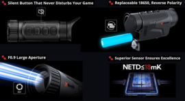 Nocpix  Lumi L19 thermische warmtebeeld handnachtkijker
