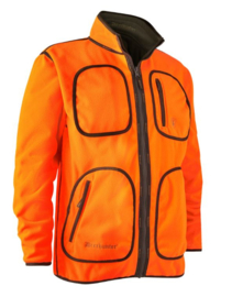 Deerhunter Gamekeeper Bonded Fleece Jacket reversible oranje/groen