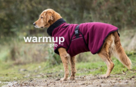 Warm Up honden Cape Pro fleece en badstof